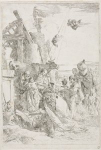 Adoración de los Magos de Giovanni Battista Tiepolo