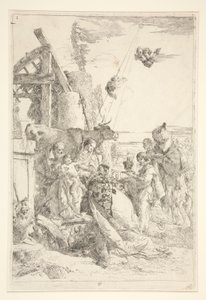 Adoración de los Magos de Giovanni Battista Tiepolo