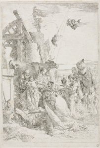 Adoración de los Magos de Giovanni Battista Tiepolo