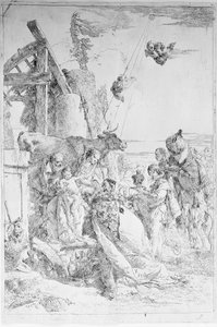Adoración de los Magos de Giovanni Battista Tiepolo