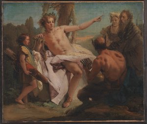 Apolo y Marsias de Giovanni Battista Tiepolo