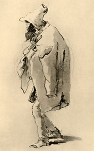 Hombre con barba, mediados del siglo XVIII, 1928 de Giovanni Battista Tiepolo