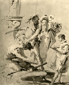 Decapitación de un santo, mediados del siglo XVIII, 1928 de Giovanni Battista Tiepolo