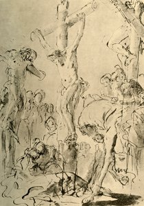 Crucifixión de Giovanni Battista Tiepolo
