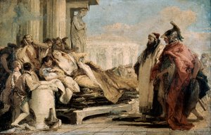 Muerte del Dido, 1757 de Giovanni Battista Tiepolo