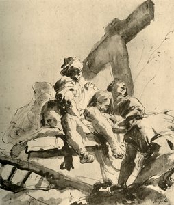 Descendimiento de la cruz, mediados del siglo XVIII, 1928