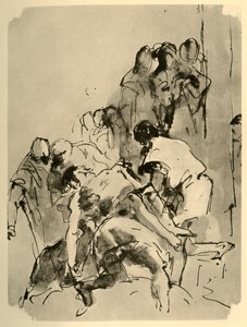 Descendimiento de la cruz, mediados del siglo XVIII, 1928