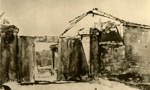 Entrada a un Patio de Granja, mediados del siglo XVIII, 1928