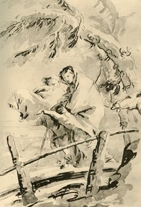 Huida a Egipto, antes de 1752, 1928 de Giovanni Battista Tiepolo