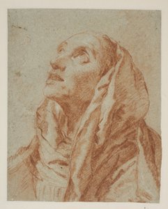 Cabeza de Santa Ana de Giovanni Battista Tiepolo