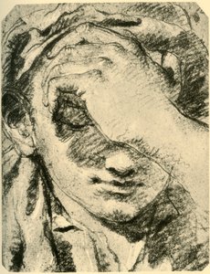 Cabeza de una joven, mediados del siglo XVIII, 1928
