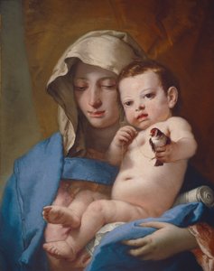 Madonna del Jilguero de Giovanni Battista Tiepolo
