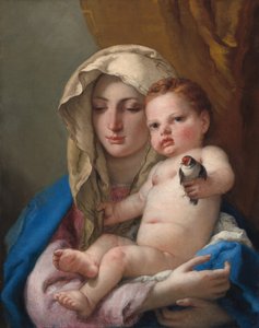 Madonna del jilguero de Giovanni Battista Tiepolo