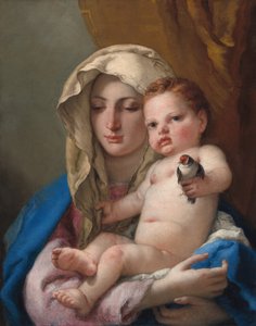 Madonna del jilguero, c. 1767-1770 de Giovanni Battista Tiepolo