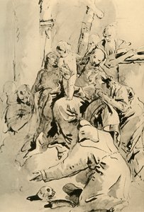 Madonna con santos, mediados del siglo XVIII, 1928