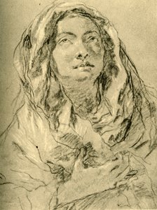 Mater Dolorosa, mediados del siglo XVIII, 1928 de Giovanni Battista Tiepolo