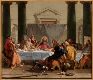 La Última Cena de Giovanni Battista Tiepolo