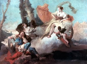 Rinaldo encantado por Armida 1742-1745