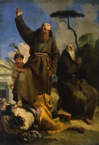 Santos: Fidelis de Sigmaringen y José de Leonessa de Giovanni Battista Tiepolo