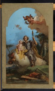 San José con el Niño Jesús, 1767 de Giovanni Battista Tiepolo
