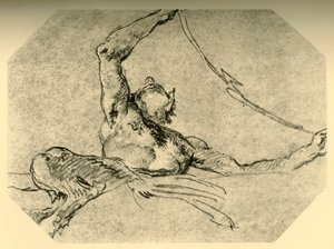 Sátiro sosteniendo un festón, c1761, 1928
