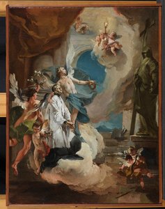 San Luis Gonzaga en gloria, c.1726