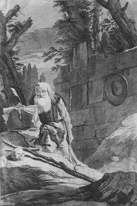 San Hilarión de Giovanni Battista Tiepolo