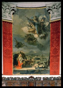 Santa Tecla liberando la ciudad de la plaga de Giovanni Battista Tiepolo
