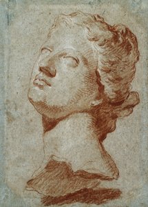 Estudio de la Cabeza de Venus, Después del Antiguo de Giovanni Battista Tiepolo