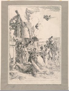 La adoración de los Reyes de Giovanni Battista Tiepolo