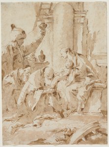 La adoración de los magos de Giovanni Battista Tiepolo