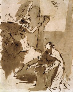 La Anunciación de Giovanni Battista Tiepolo