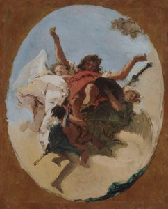 La apoteosis de santa roch de Giovanni Battista Tiepolo