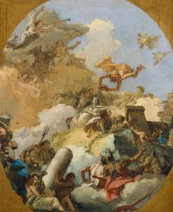 La apoteosis de la monarquía española, 1760s