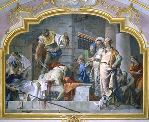 La Decapitación de San Juan Bautista, 1732-33 de Giovanni Battista Tiepolo