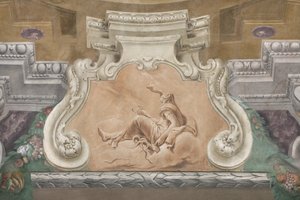 La Caída de los Demonios, Historias de Escipión, detalle, 1731 (detalle) de Giovanni Battista Tiepolo