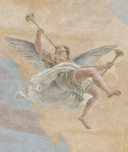 La caída de los demonios, Historias de Escipión, (detalle), 1731 de Giovanni Battista Tiepolo