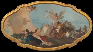 La Glorificación de la Familia Barbaro de Giovanni Battista Tiepolo