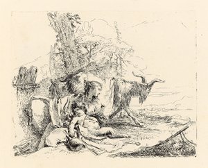 Vari Capricci, antes de 1750 de Giovanni Battista Tiepolo