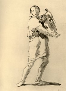 Joven con ánfora, mediados del siglo XVIII, 1928
