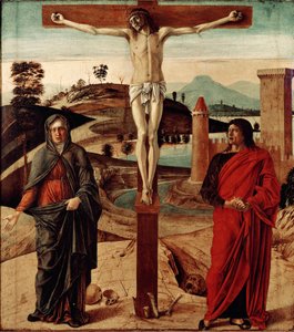 Calvario o Crucifixión de Giovanni Bellini