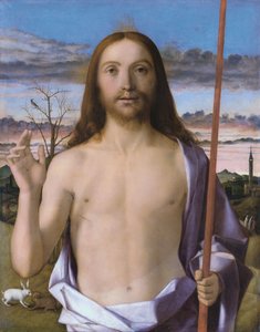 Bendición de Cristo de Giovanni Bellini