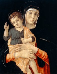 Madonna y el Niño de Giovanni Bellini