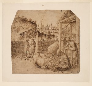 Natividad, circa 1480 de Giovanni Bellini
