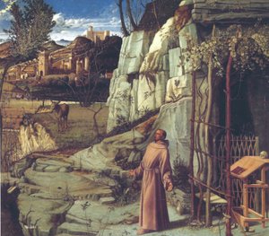 San Francisco en el desierto (San Francisco en éxtasis)


 Título(s) alternativo(s):  San Francisco de Asís recibe los estigmas de Giovanni Bellini