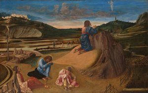 La agonía en el huerto de Giovanni Bellini