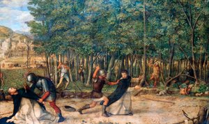 El Asesinato de San Pedro Mártir de Giovanni Bellini