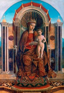 La Virgen y el Niño en el Trono, c1475-1485