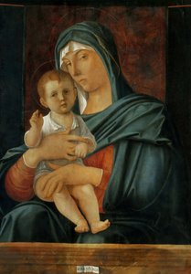 La Virgen y el Niño, ca. 1470-1475 de Giovanni Bellini