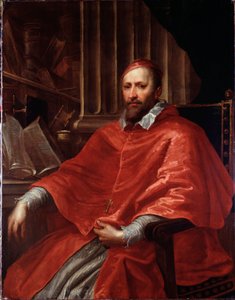 Retrato del cardenal italiano Ottaviano Raggi